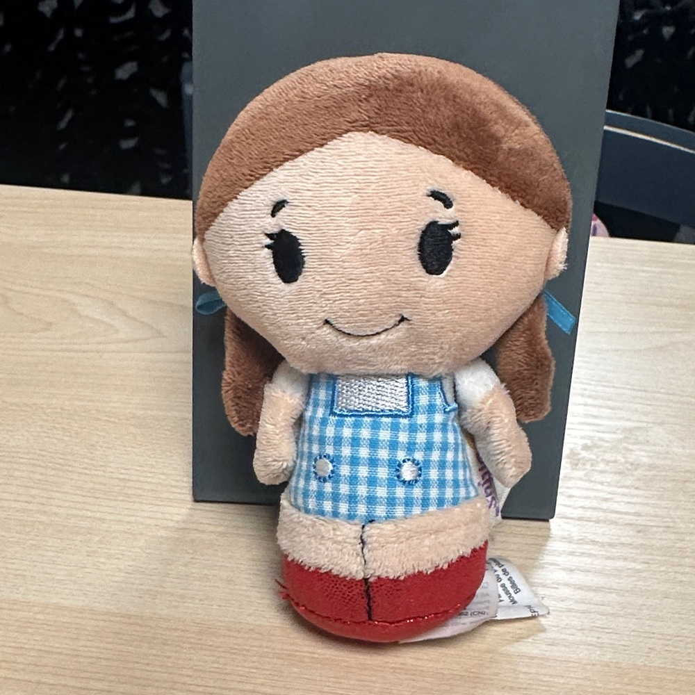 Hallmark Itty Bittys Dorothy Wizard of Oz 4" Plush Stuffed Toy